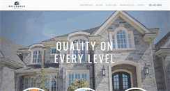 Desktop Screenshot of millhavenhomes.com